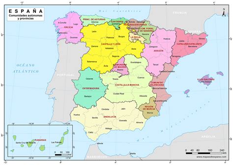 Provincias y comunidades autonomas de españa